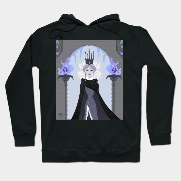 Elven Ice Queen Hoodie by Blame_the_Artist